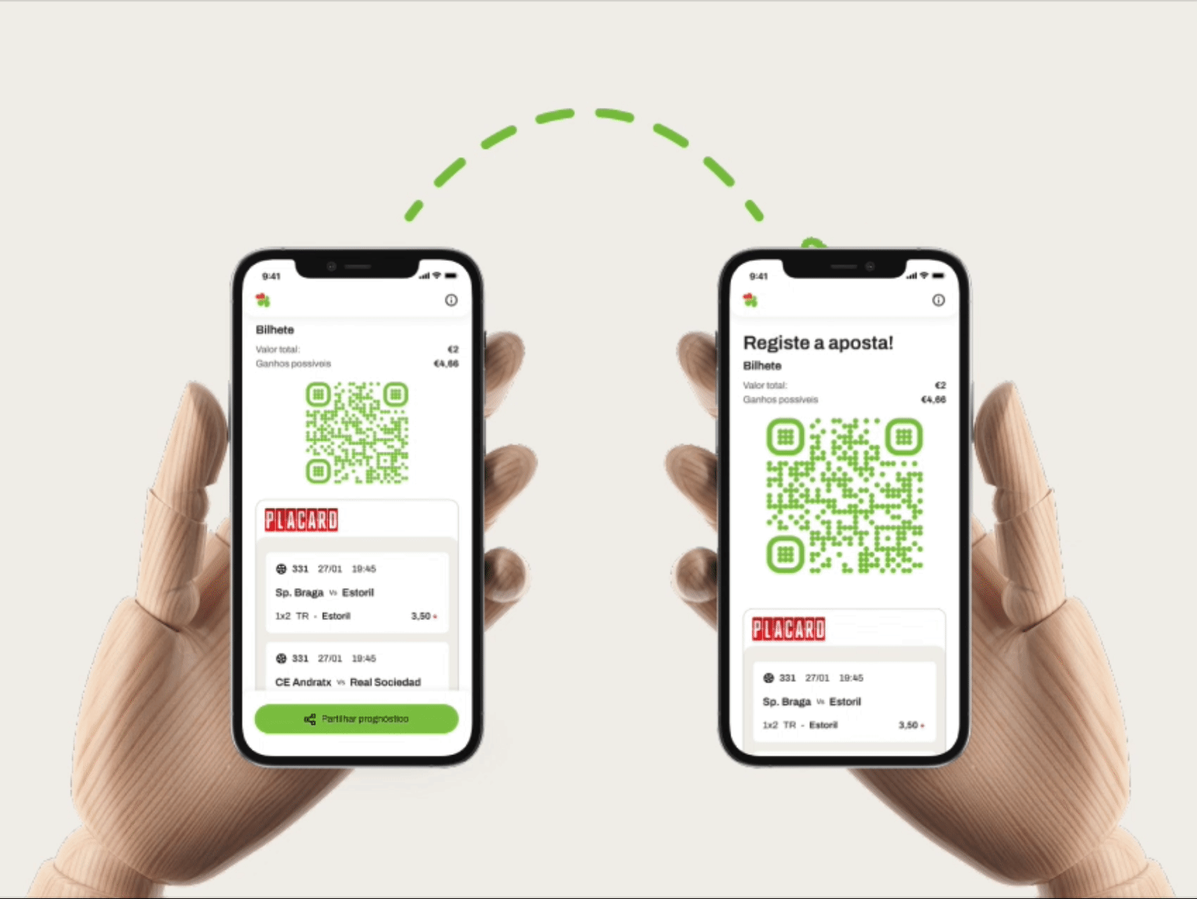 App interaction animation