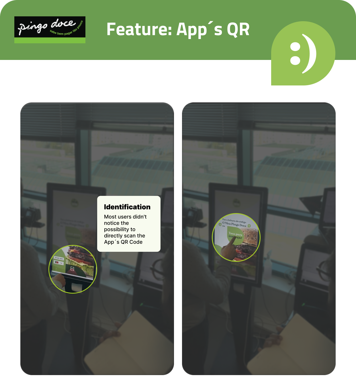 App QR login feature